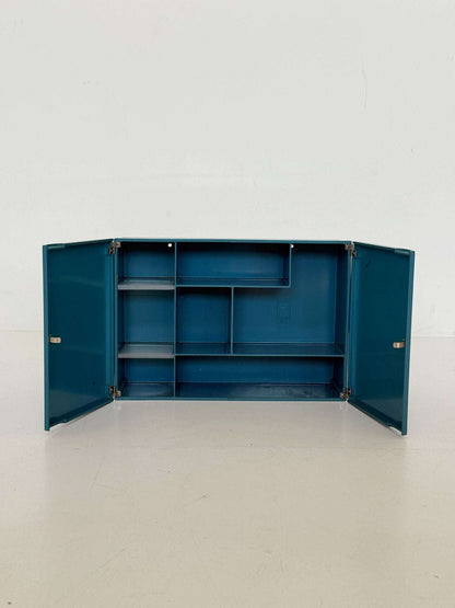 Modular wall-mounted container in molded plastic, produced by Carrara & Matta (C²M), Gardena model, made in Italy.