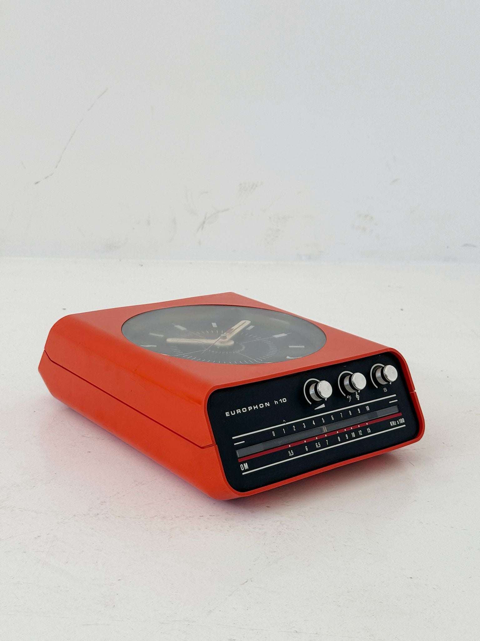 Europhon H10 alarm clock radio, 1970s