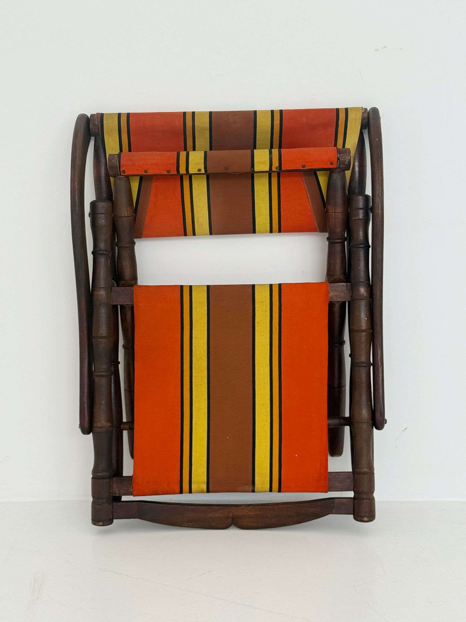 Folding Chair with Armrests, 1960s–1970s