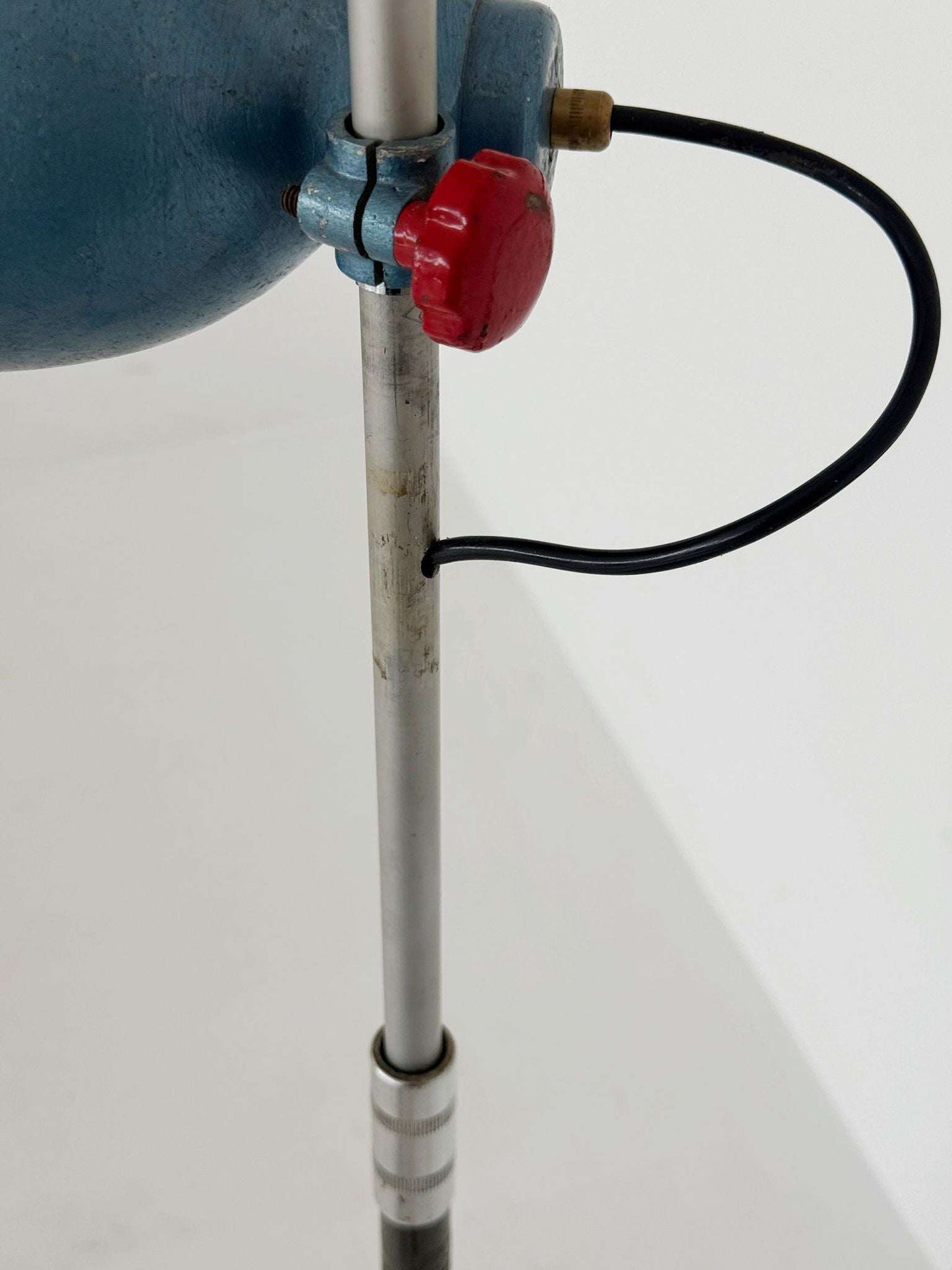 1970s floor lamp with adjustable double spotlight