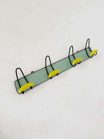 Mid-Century Wall Coat Rack, Italy, 1950s-1960s
