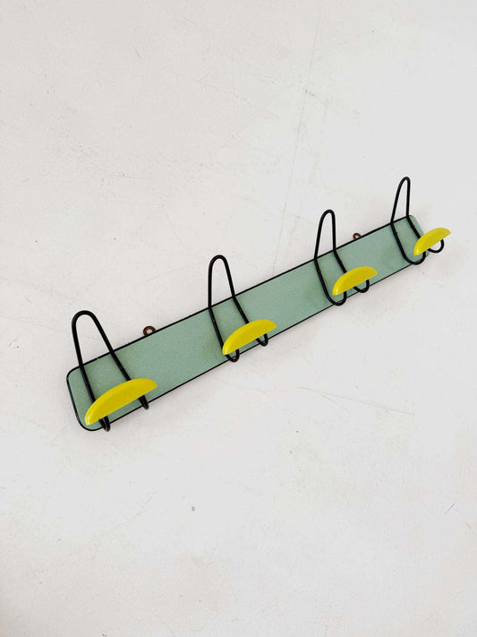 Mid-Century Wall Coat Rack, Italy, 1950s-1960s