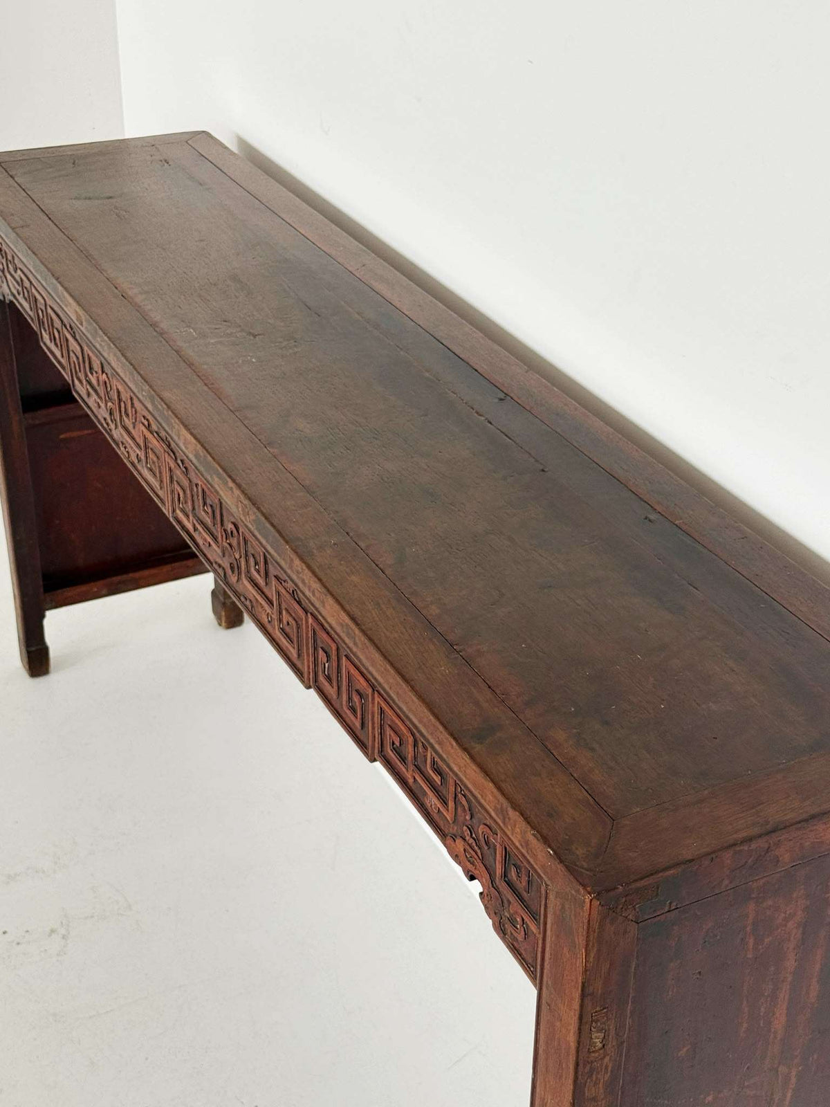 Antique Chinese Elm Console Table – Qing Dynasty – YAKI Certified