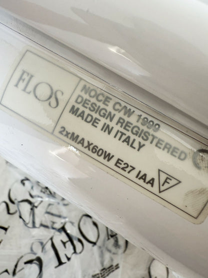 Lampada da parete "Noce" – Achille Castiglioni per Flos, 1990