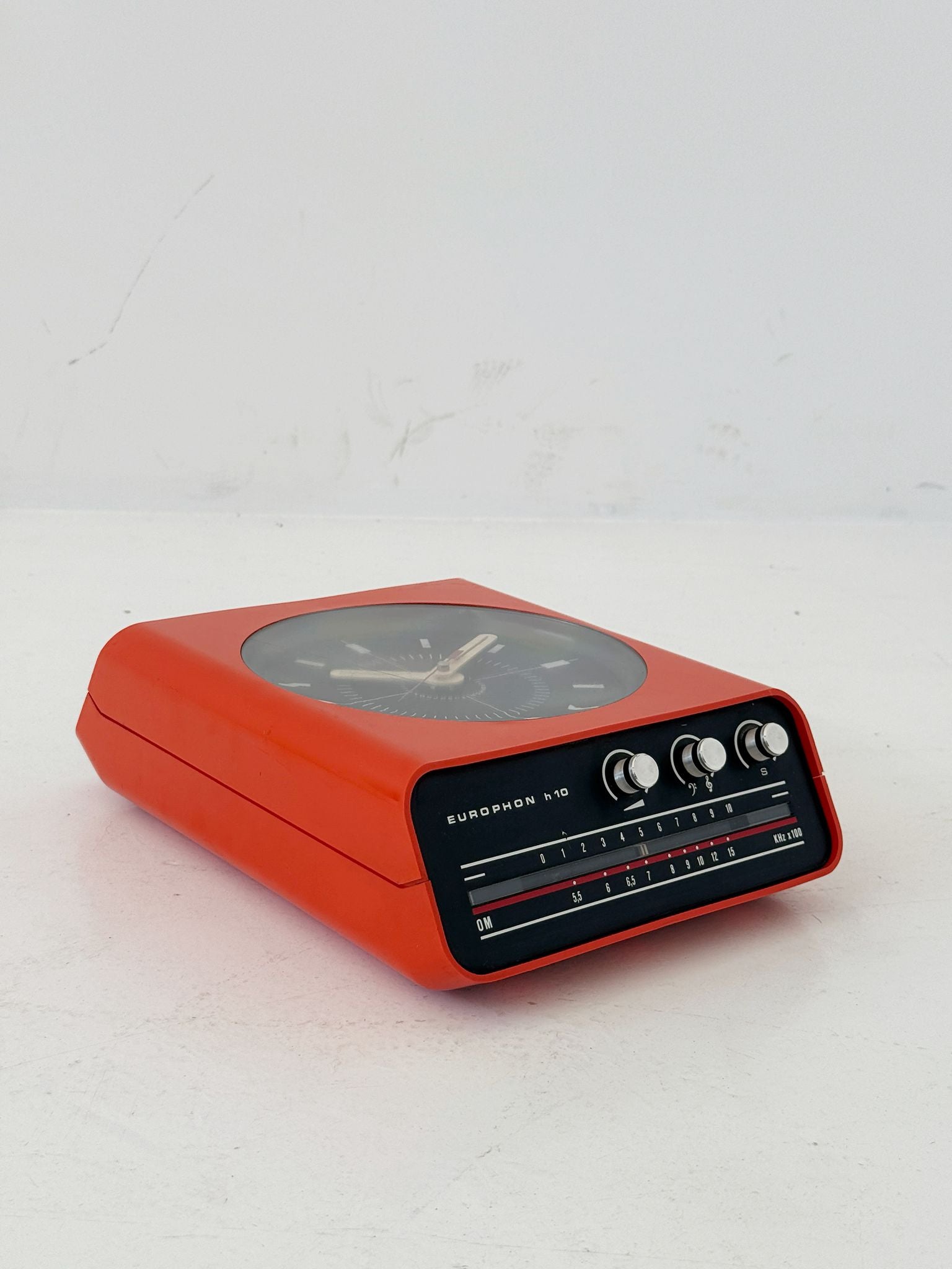 Europhon H10 alarm clock radio, 1970s