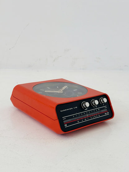 Europhon H10 alarm clock radio, 1970s