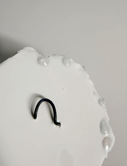 Hand-molded and finished gesso- Giorgia