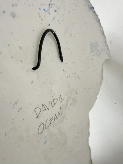 Frammento Ocean dal David — Calco in gesso, reinterpretazione contemporanea