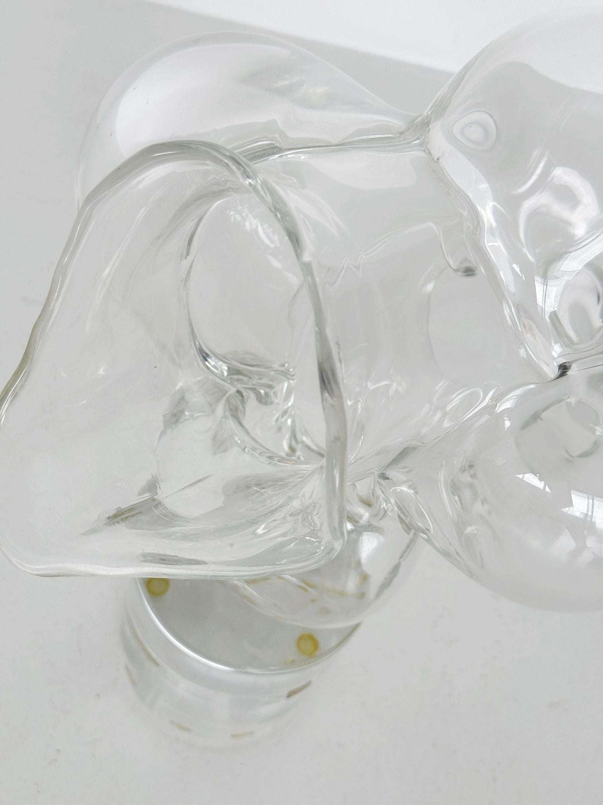 Zanetti Murano – Abstract glass sculpture, 1980s–1990s