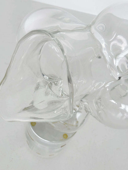 Zanetti Murano – Abstract glass sculpture, 1980s–1990s