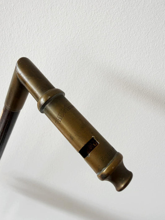 Bastone da passeggio con fischietto – “The Metropolitan”, Made in England (1910–1930)