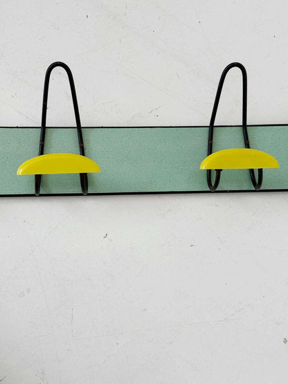 Mid-Century Wall Coat Rack, Italy, 1950s-1960s