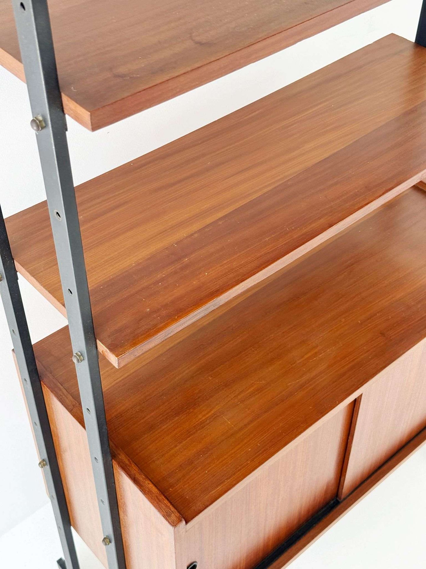 Modular Bookcase with Storage Compartment, 1960s