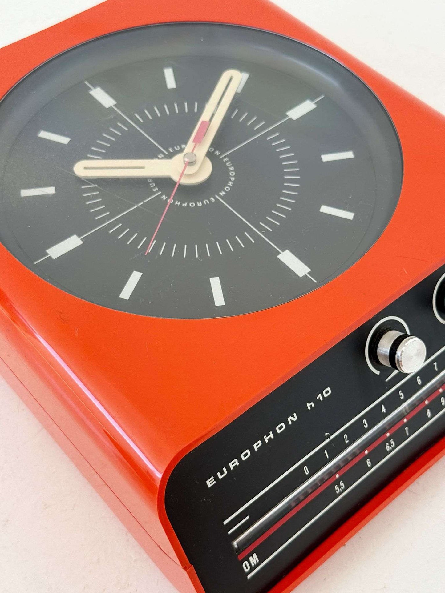 Europhon H10 alarm clock radio, 1970s