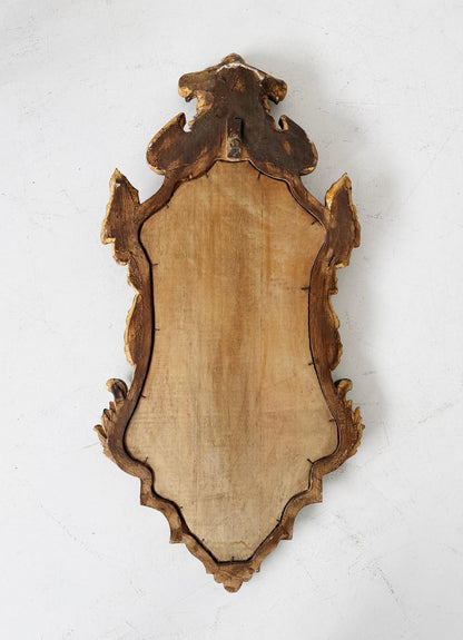 Carved and gilded mirror, Italy, mid-18th century (central-northern area)