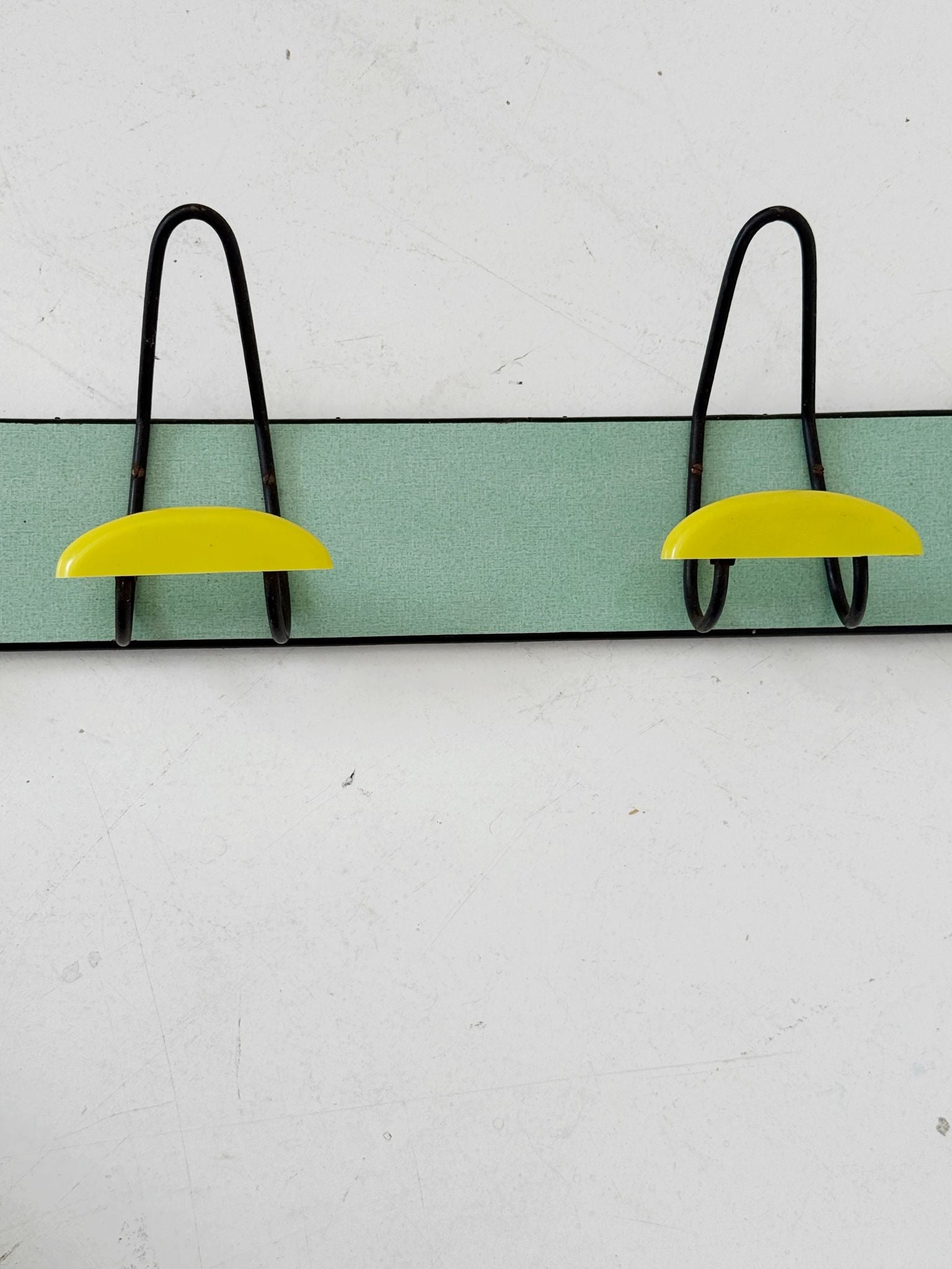 Mid-Century Wall Coat Rack, Italy, 1950s-1960s