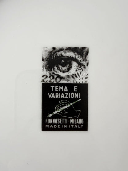 Piero Fornasetti, piatto “Tema e Variazioni” n. 220