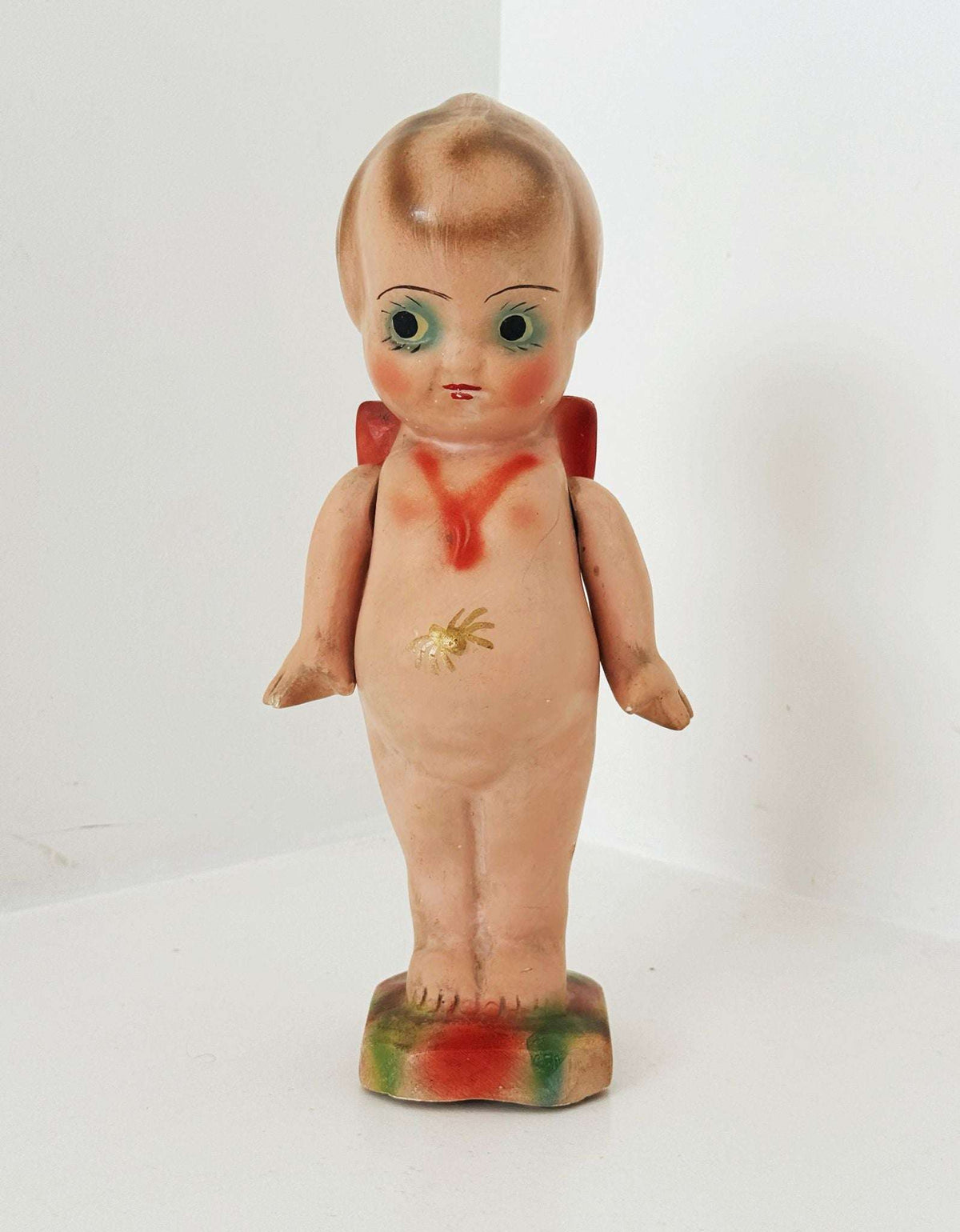Kewpie Piggy Bank, Mid-20th Century