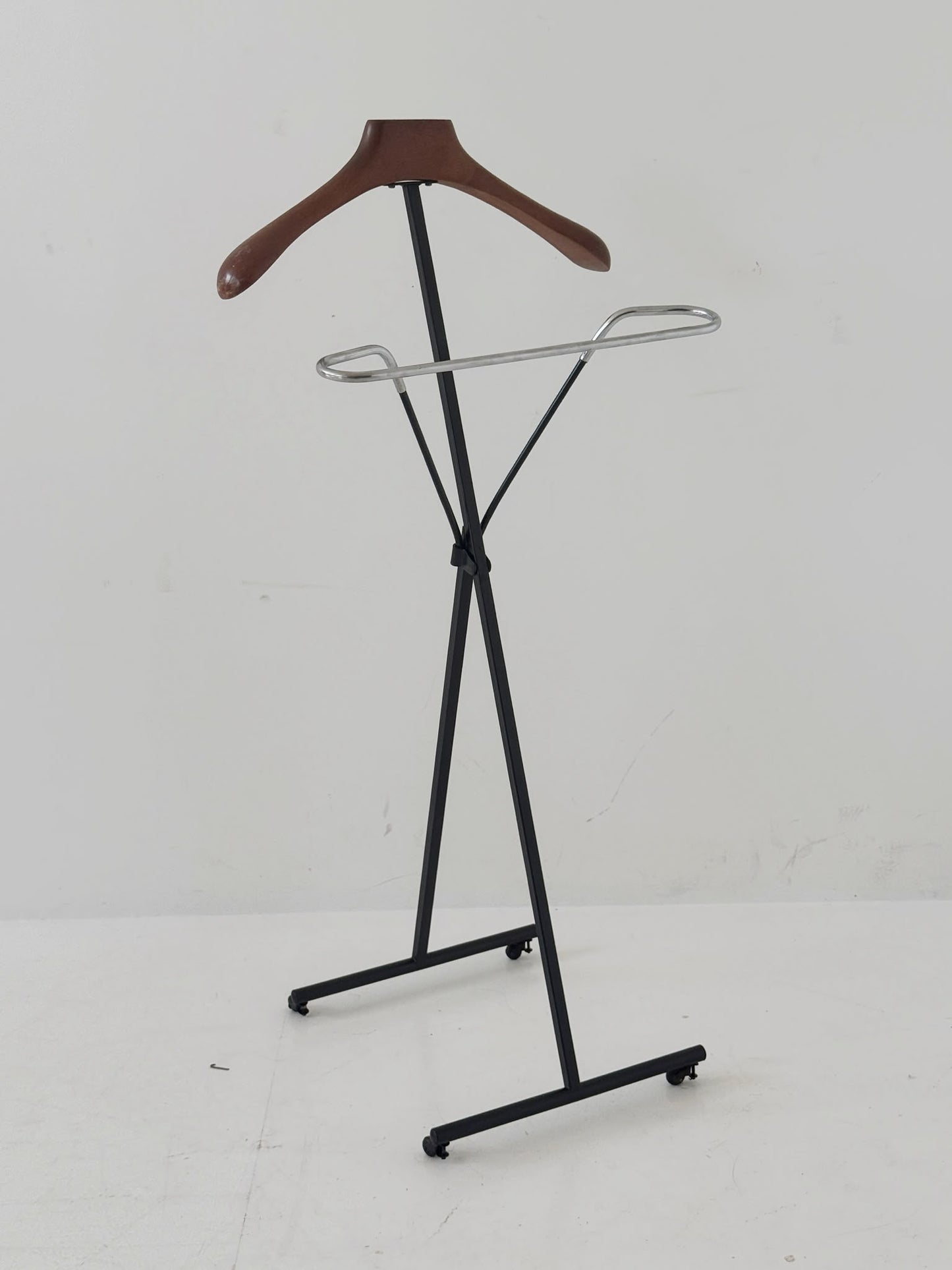 Servo muto anni '60 in metallo e legno