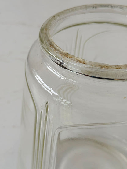 Glass Jar with Metal Lid – Italy, 1930s/1940s