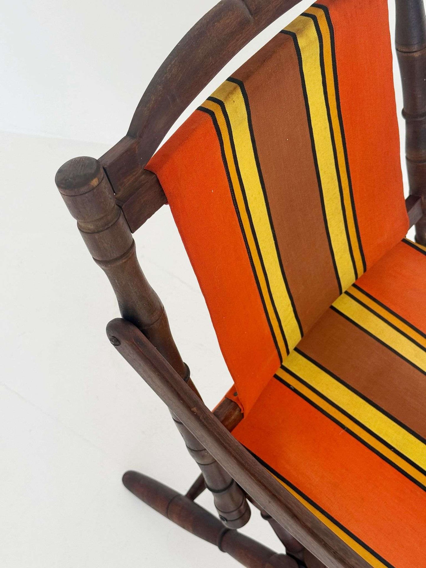 Folding Chair with Armrests, 1960s–1970s