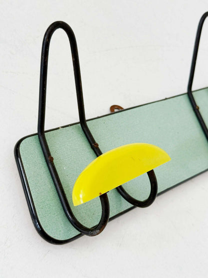 Mid-Century Wall Coat Rack, Italy, 1950s-1960s