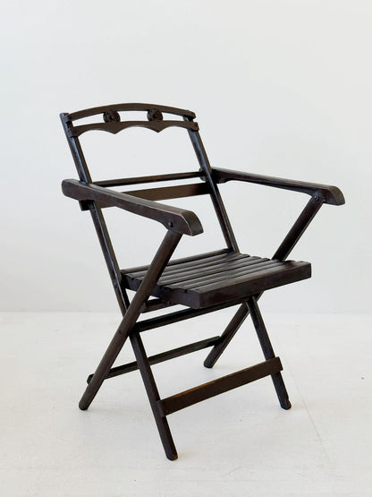 Sedia pieghevole in legno