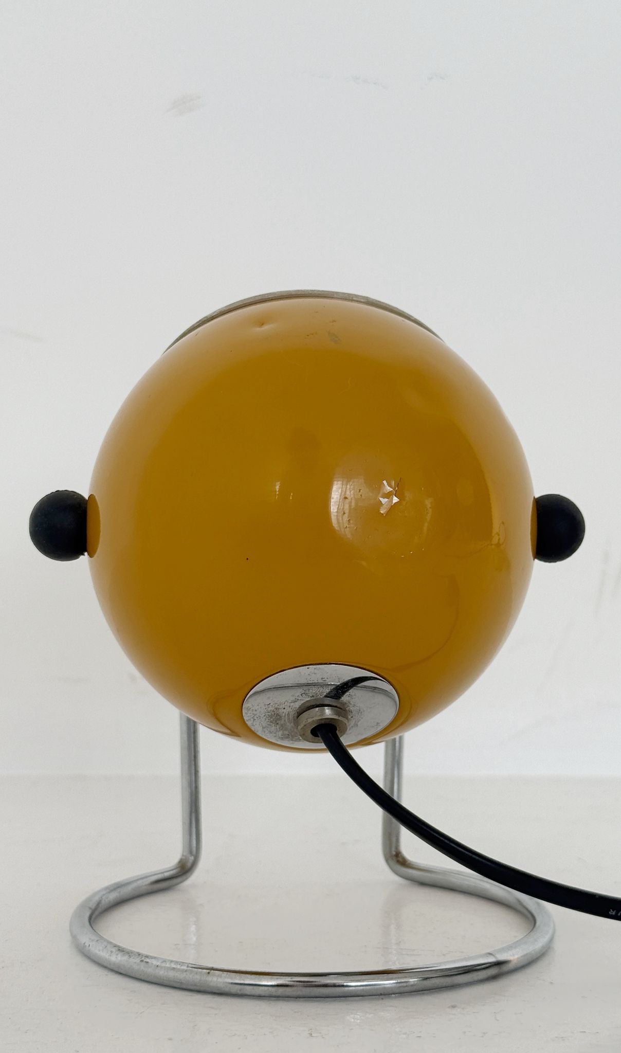 Lampada da tavolo regolabile Space Age in metallo laccato, anni '70