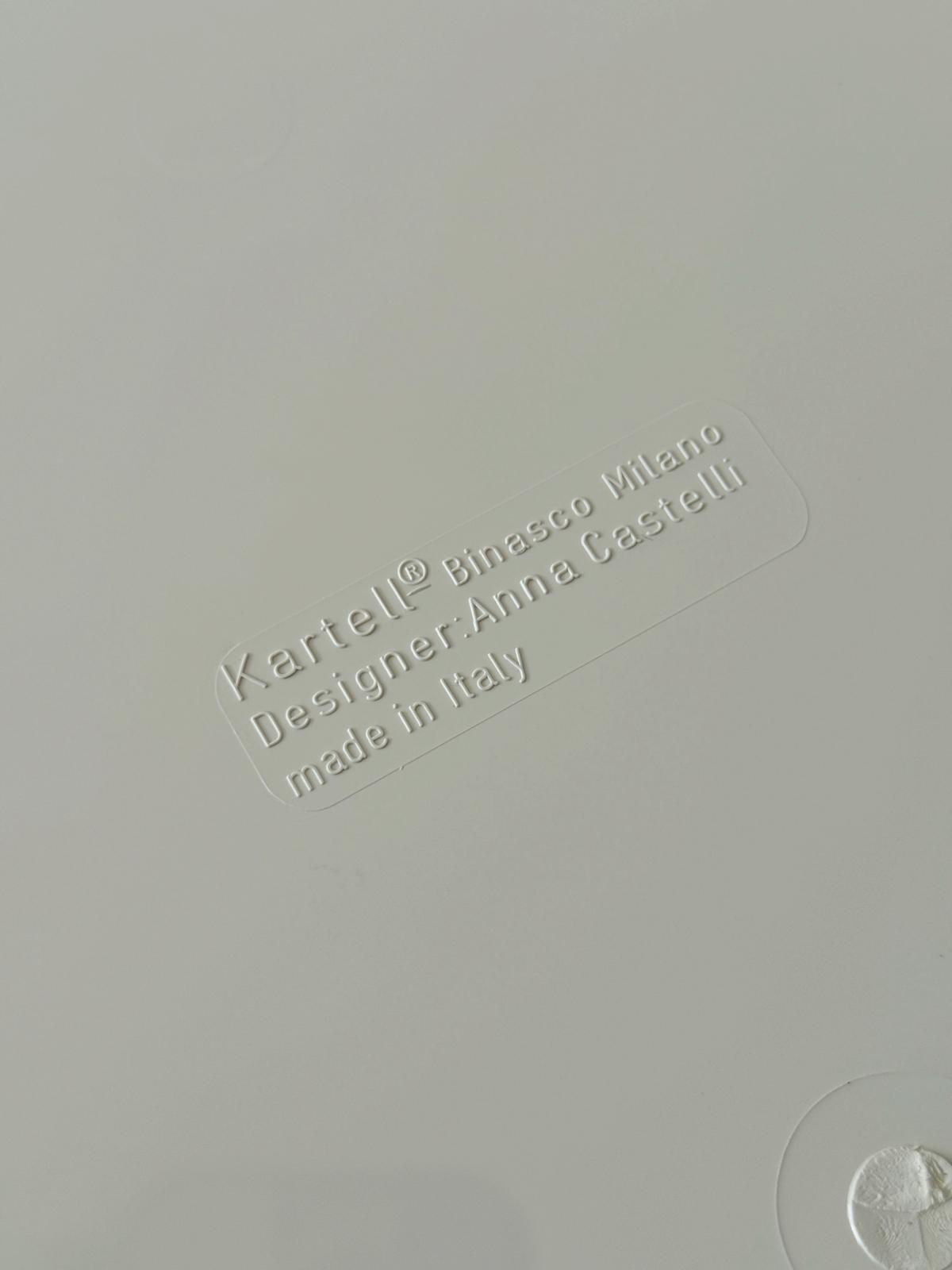 Comodino Kartell "Componibili" – Anna Castelli Ferrieri, anni '70