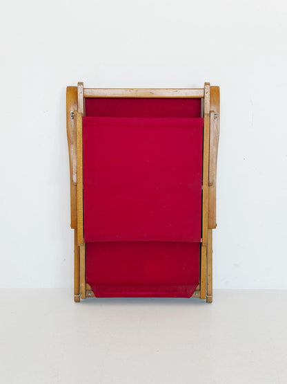 Adjustable Folding Deck Chair with Canopy – Fratelli Reguitti, 1960s–1970s