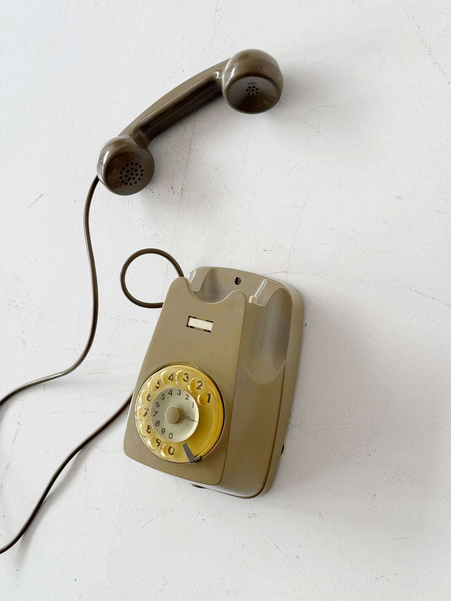Vintage Rotary Wall Telephone – 1960s/1970s