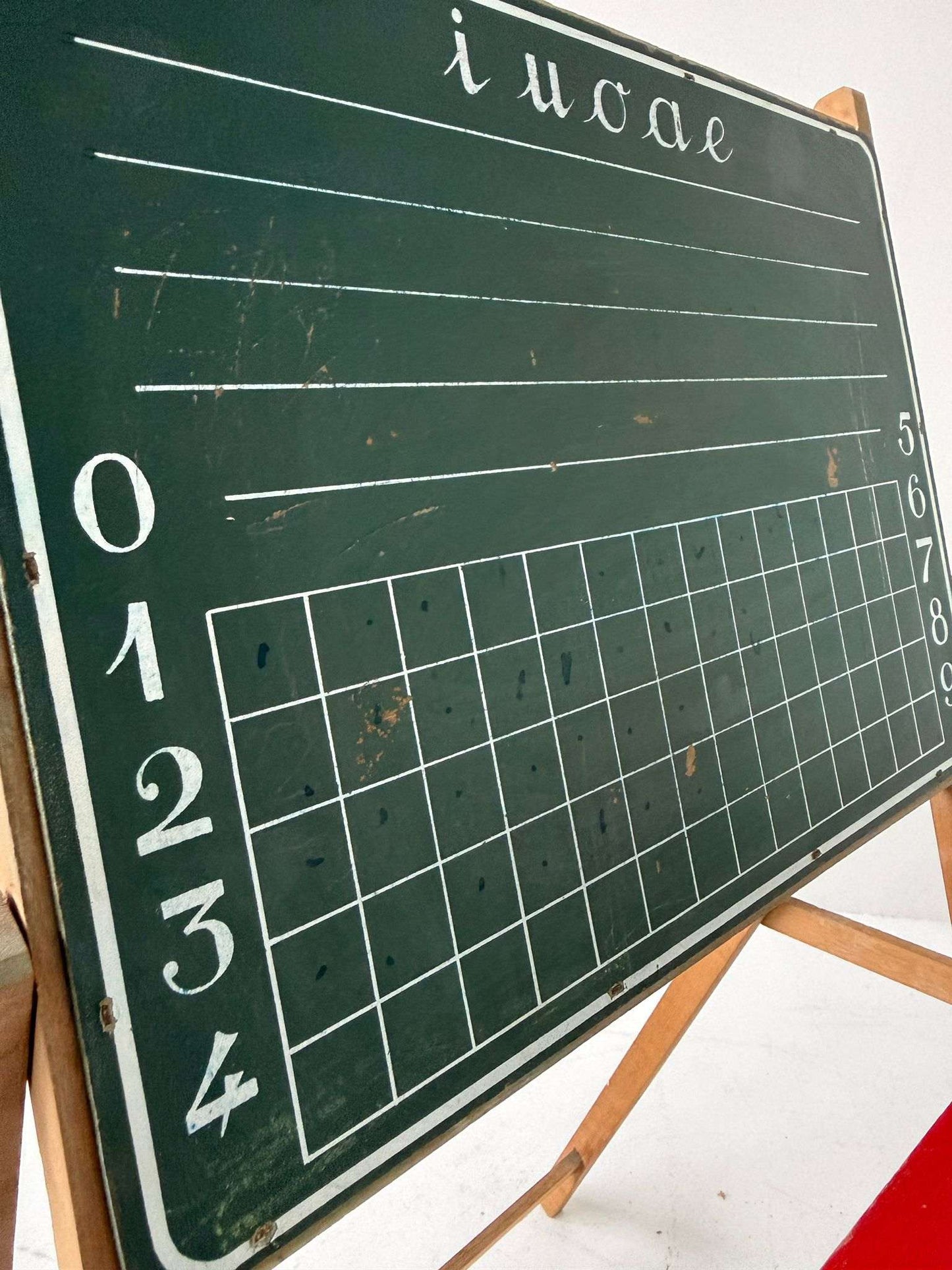 Wooden children's blackboard – 1950s/1960s