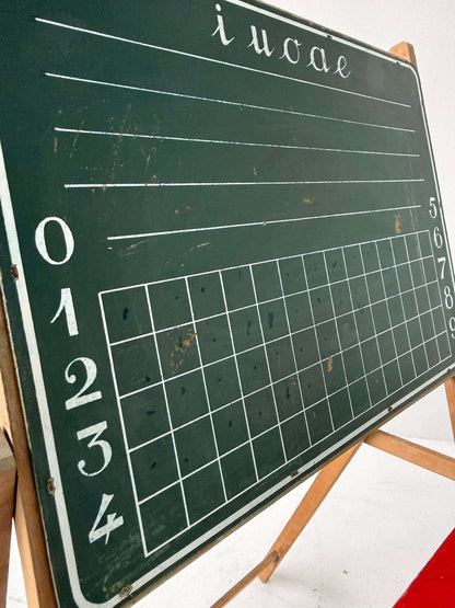 Wooden children's blackboard – 1950s/1960s