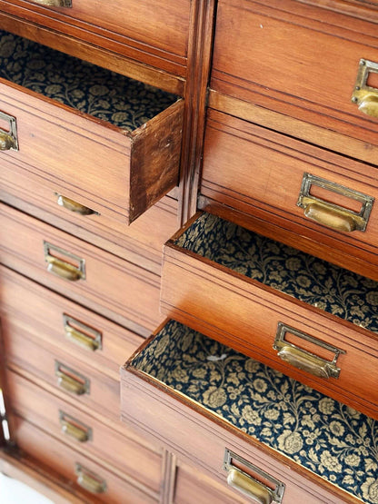 Wooden filing cabinet – early 1900s