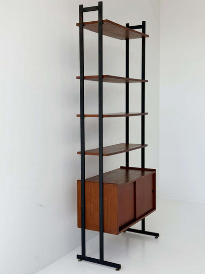 Modular Bookcase with Storage Compartment, 1960s