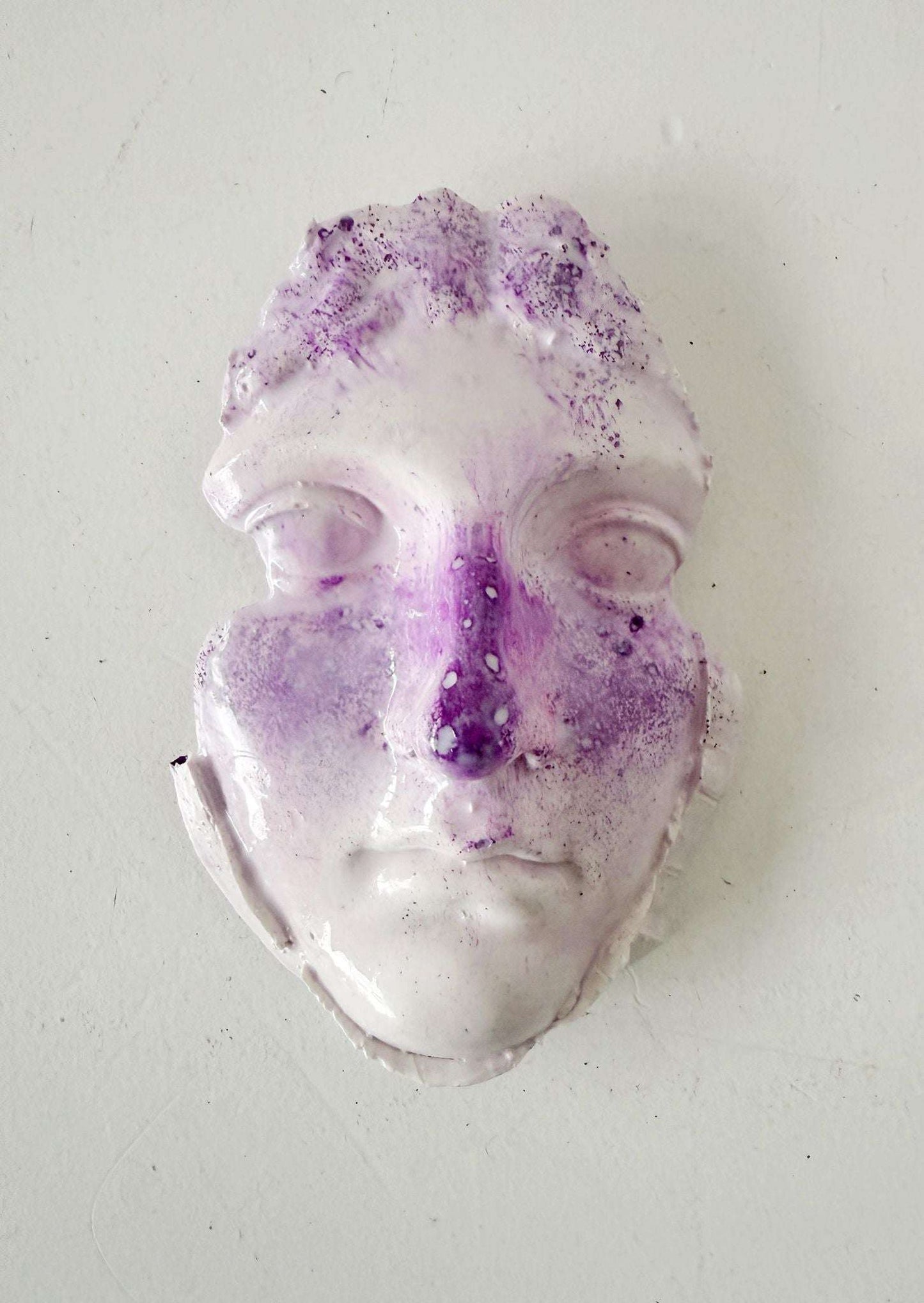 Hand-molded and finished gesso- Valeria