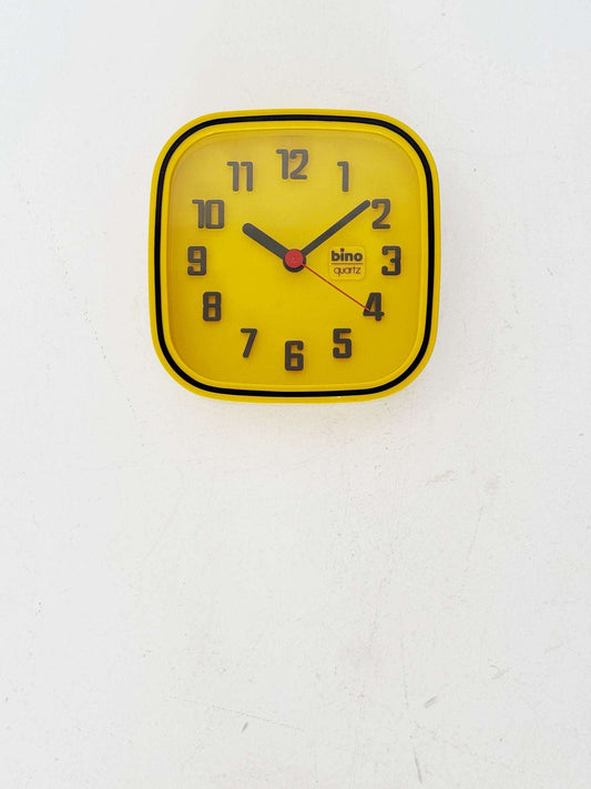 Bino Quartz Wall Clock, Italy, 1970s-1980s