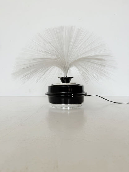 Space Age fiber-optic lamp, 1970s