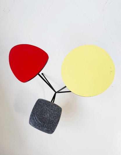 Multi-tiered plant stand/gueridon table, 1950s–1960s