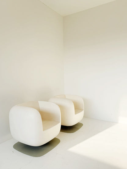 Pair of "Big Jim" armchairs Designed by Stefanon Getzel for Luxy