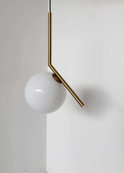 FLOS pendant lamp, model IC Lights S1, designed by the renowned Michael Anastassiades.