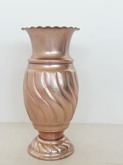 Copper umbrella stand