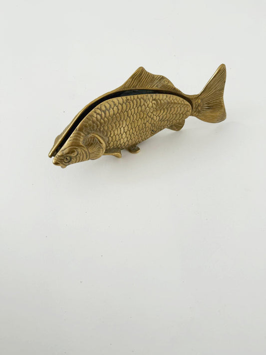 Brass fish napkin holder