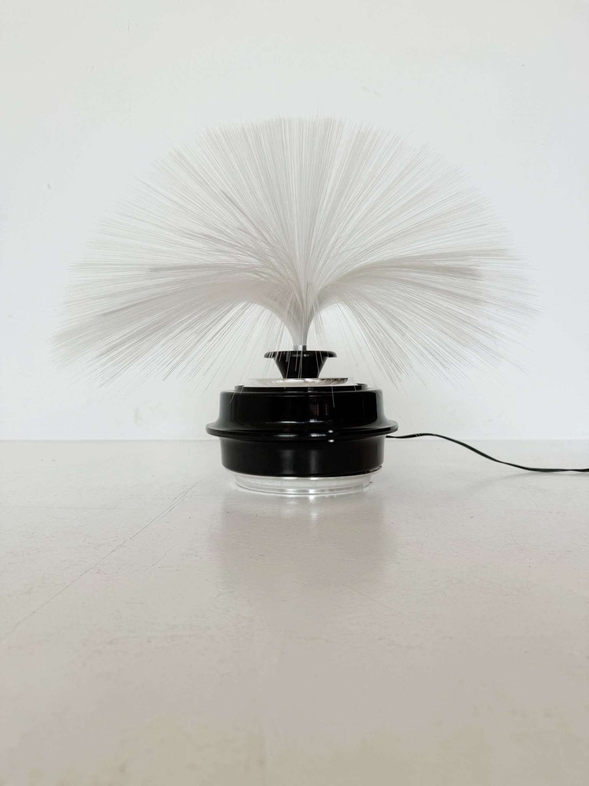Space Age fiber-optic lamp, 1970s