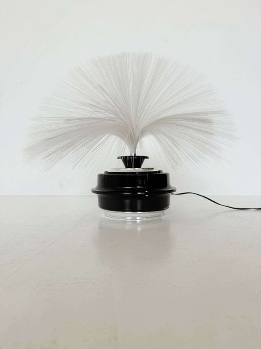 Space Age fiber-optic lamp, 1970s