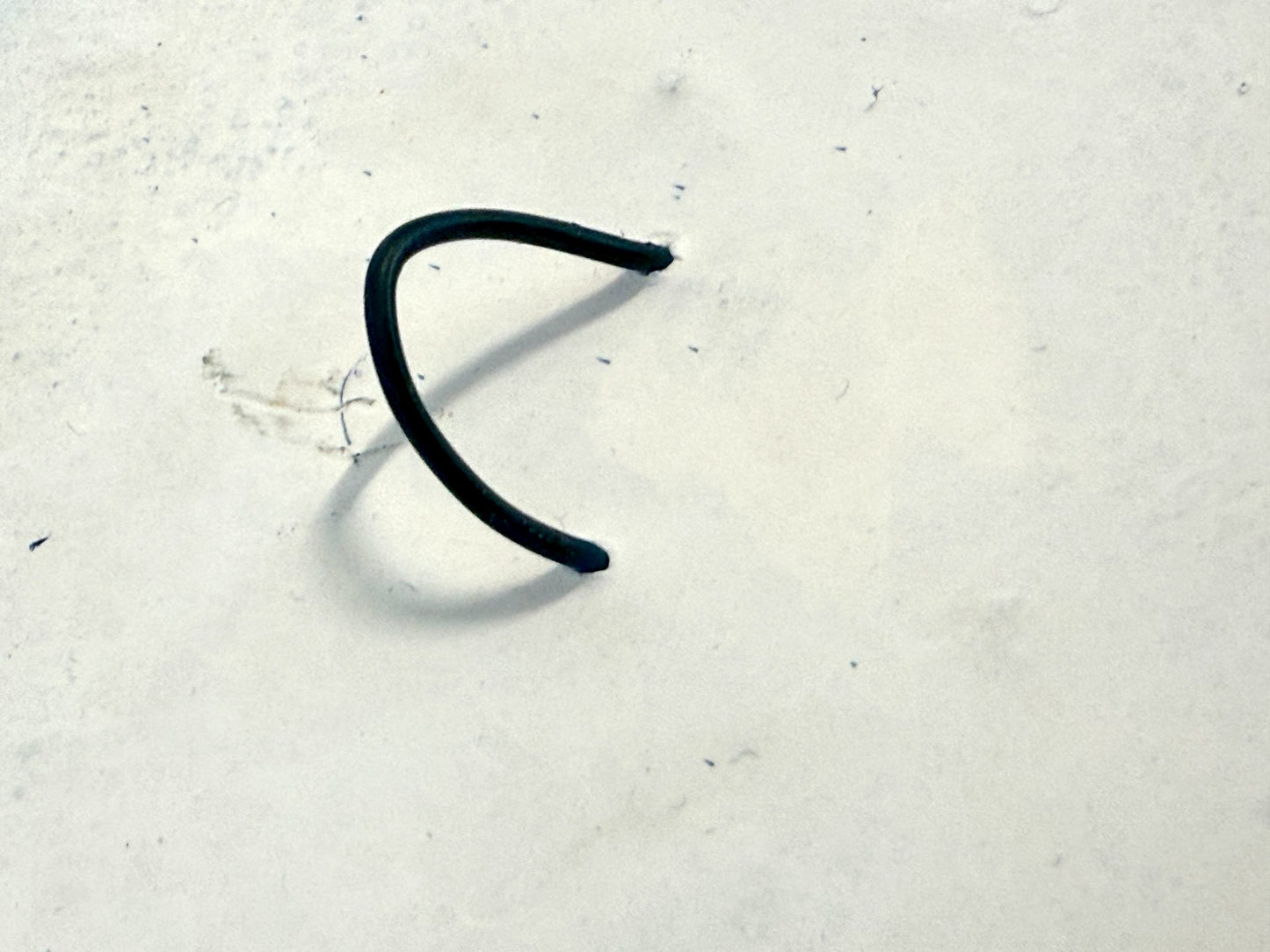 Blue Fragment from David — Plaster Cast, Contemporary Reinterpretation