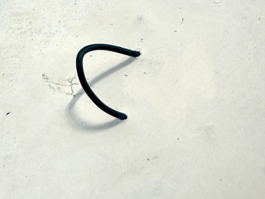 Blue Fragment from David — Plaster Cast, Contemporary Reinterpretation