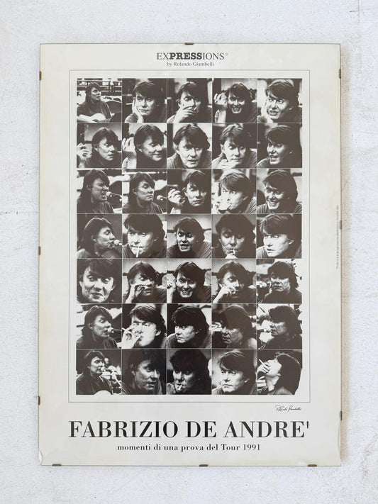 Fabrizio De Andrè Poster