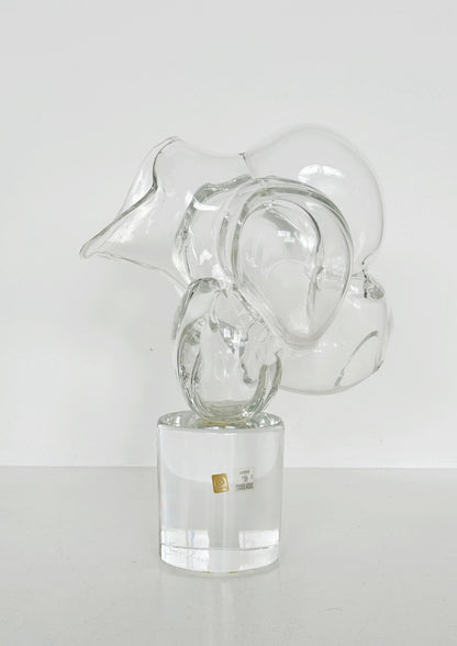 Zanetti Murano – Scultura astratta in vetro, anni '80-'90