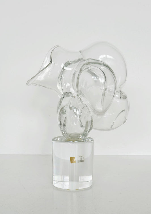 Zanetti Murano – Scultura astratta in vetro, anni '80-'90